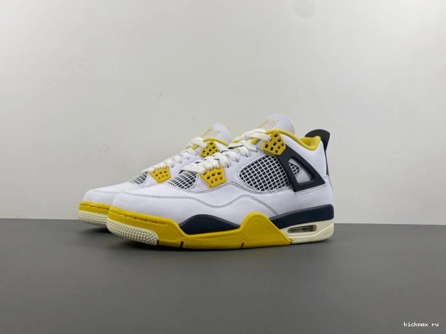 Rep Vivid Sulfur Air Jordan 4 WNNS AQ9129-101 0821